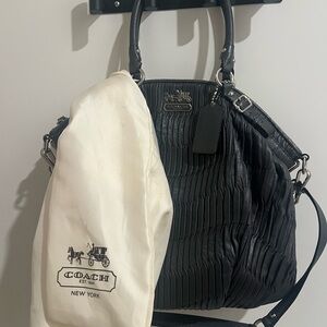 Authentic Madison Lindsey North South Satchel - Authentic Coach Bag